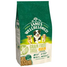 James Wellbeloved Grain Free Puppy Junior Turkey Veg DRY