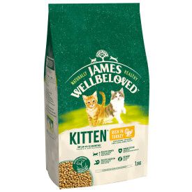 James Wellbeloved Kitten Turkey 1.5kg DRY FOOD