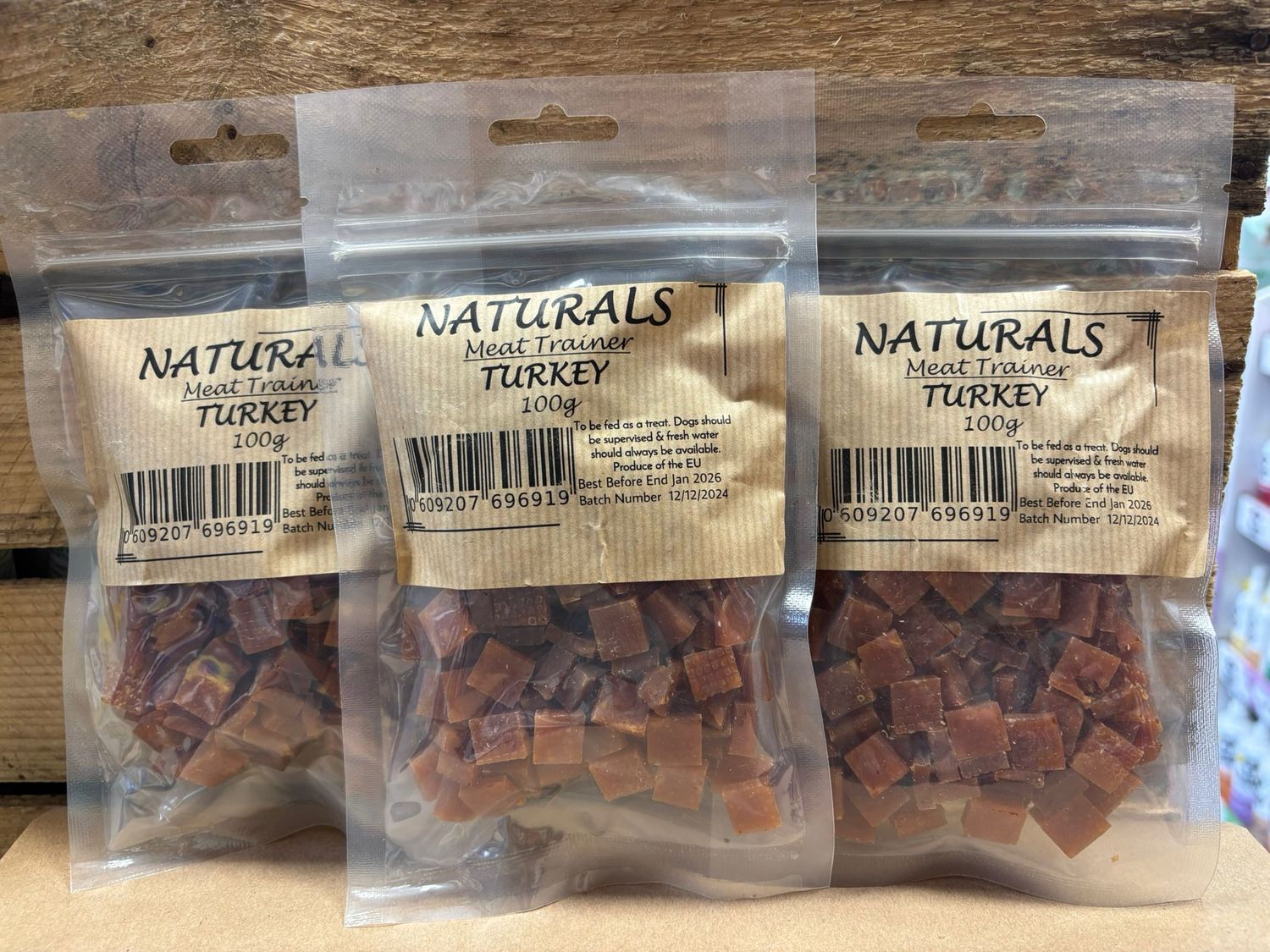 NATURALS MEAT TRAINER TREATS TURKEY