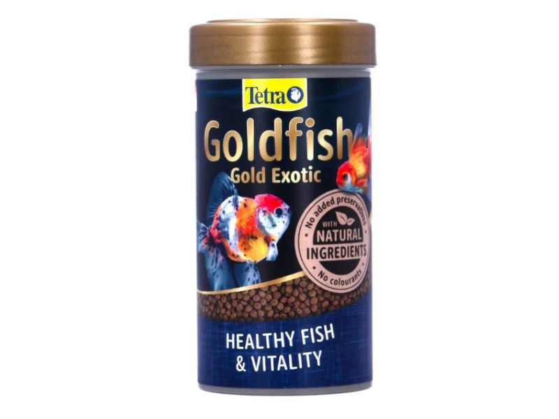 TETRA GOLDFISH GOLD EXOTIC 80G 250ML