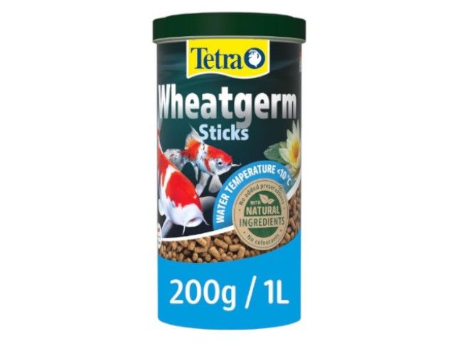 TETRAPOND WHEAT GERM KOI 200G 1L
