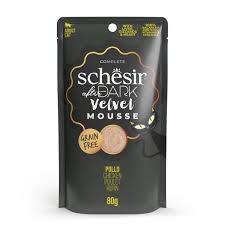 SCHESIR AFTER DARK CAT FOOD Chicken in mousse  pouch