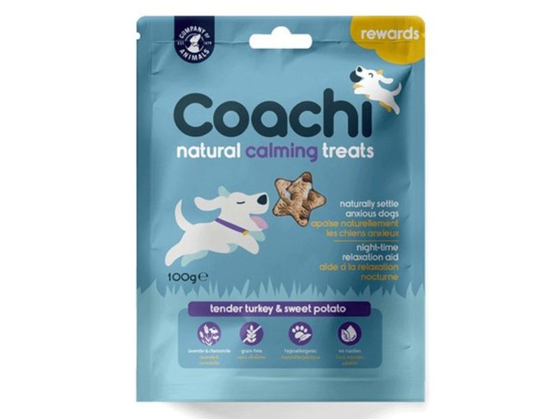 COACHI CALMING TREATS 100G TURKEY