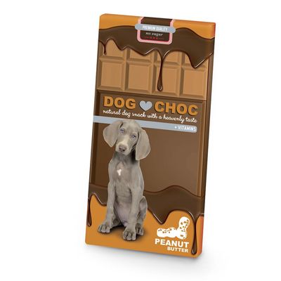 DUVOPLUS Dog Choc Peanut Butter