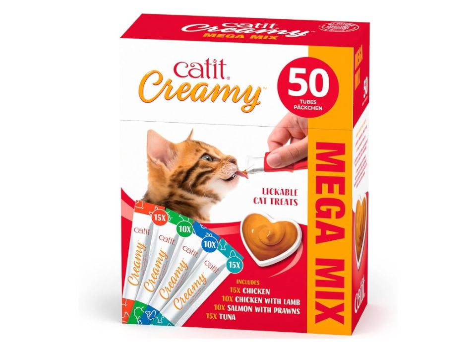 CATIT CREAMY LICKABLE MULTIPACK 50 X 10G