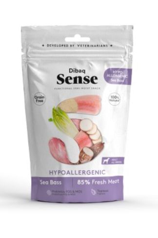 Dibaq Sense Snack Hypoallergenic Seabass Dog Treats