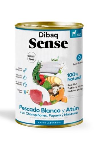 Dibaq Sense Whitefish and Tuna WET DOG FOOD
