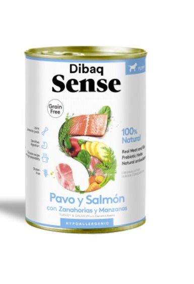 Dibaq Sense Salmon and Turkey Puppy WET FOOD