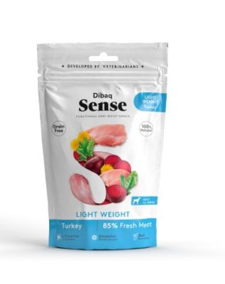 Dibaq Sense Snack Light Weight Turkey Dog Treats