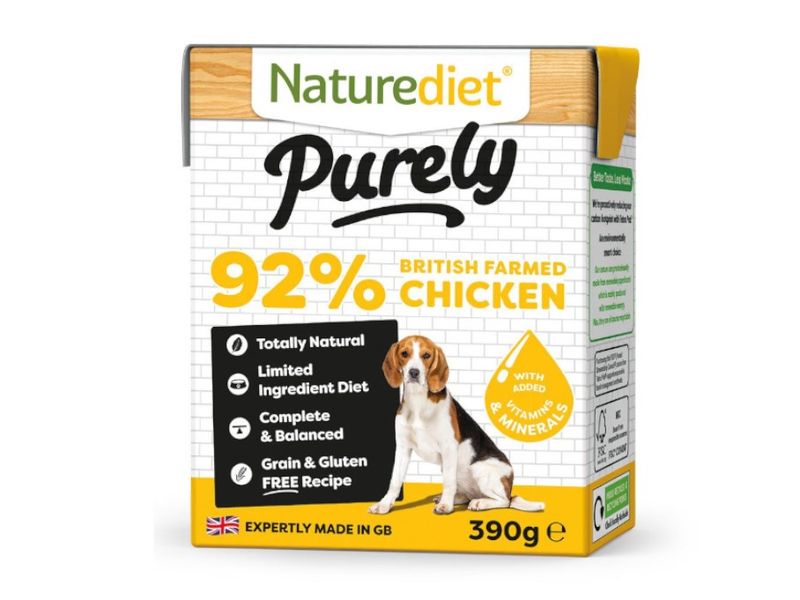 NATUREDIET PURELY CHICKEN WET DOG FOOD