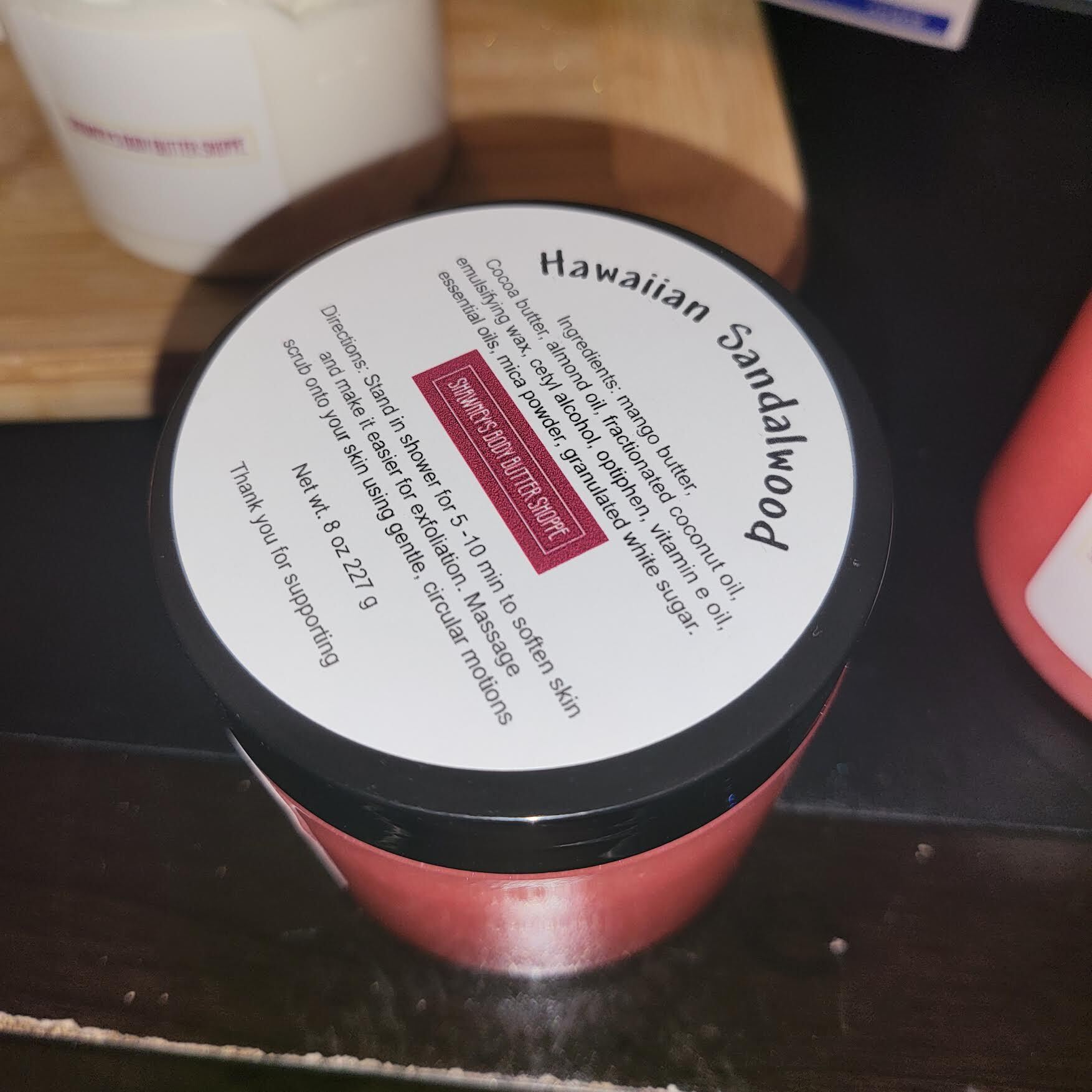 Hawaiian Sandalwood Emulsified Body Scrub for Men