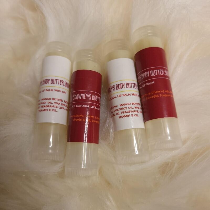 Shawney's butter lip balms (without sunscreen)