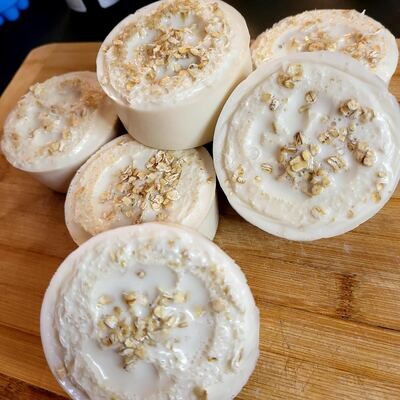 Goats Milk Colloidal Oat Loofah Bars 2 FOR $5.50