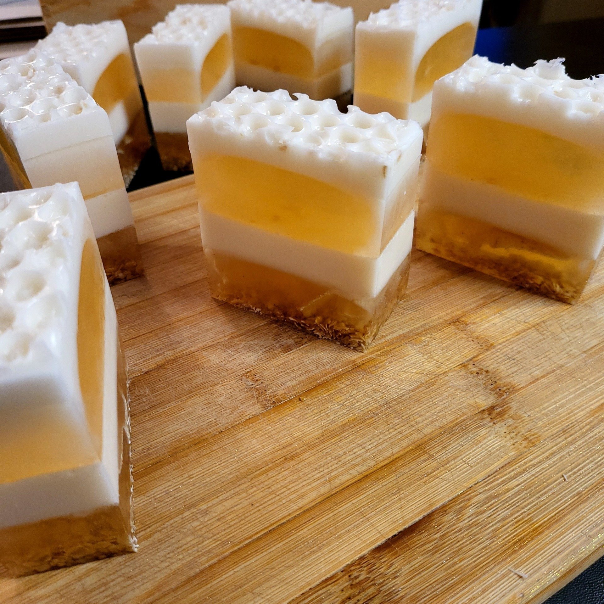 Honey & oatmeal shea butter hydrating soap 2 for $8.00