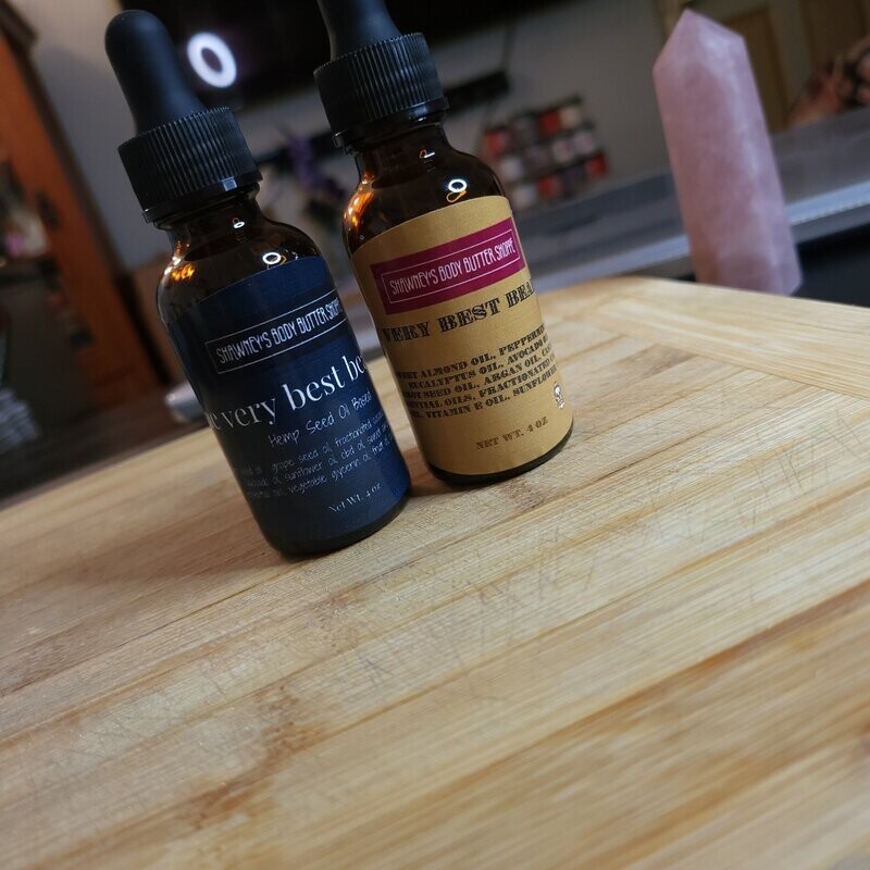 The very best beard oil/Hemp seed oil version