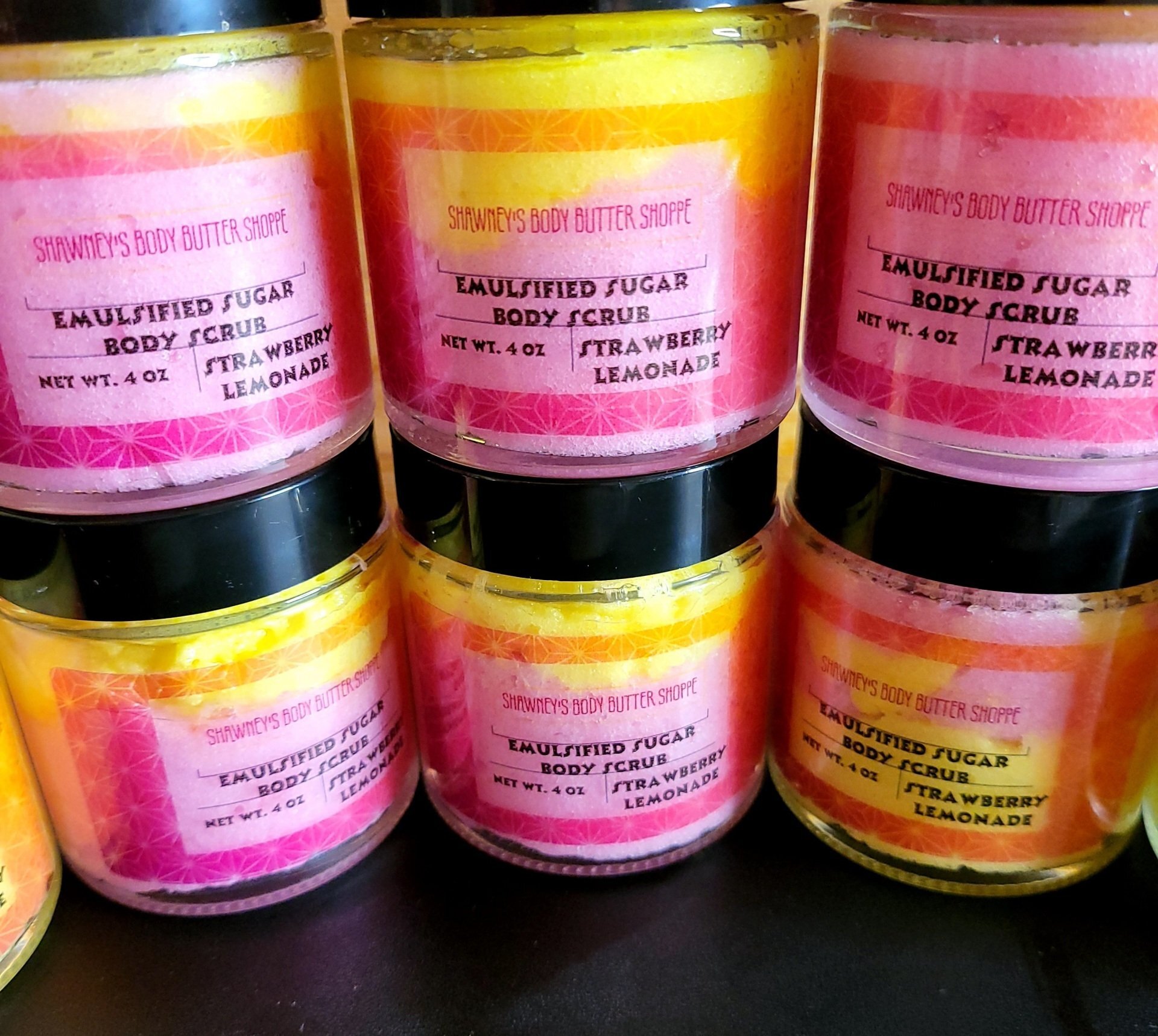 Strawberry Lemonade Emulsified Body Scrub