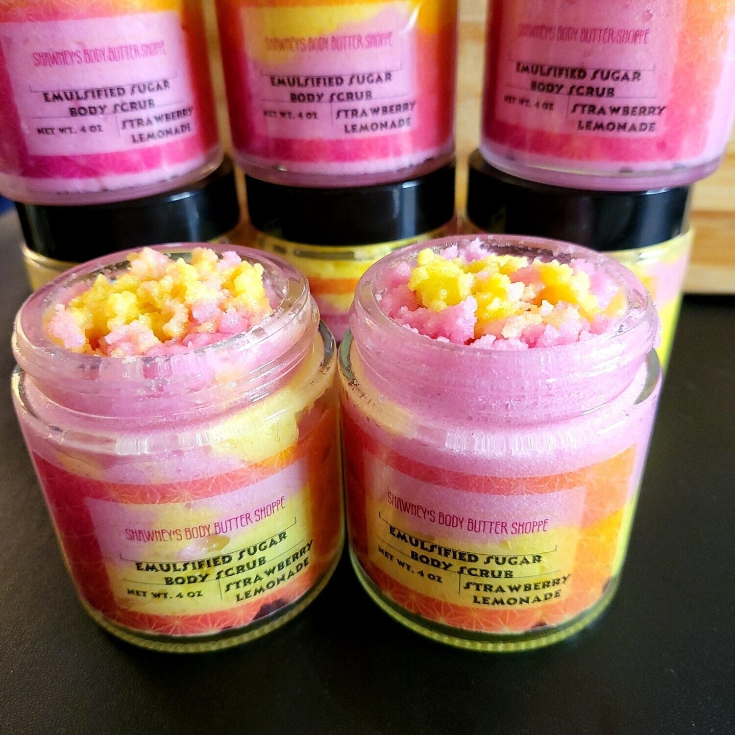 Strawberry Lemonade Emulsified Body Scrub
