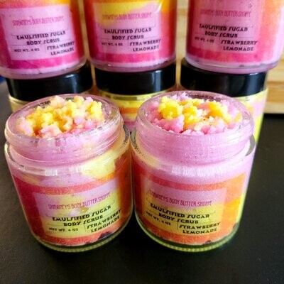 Strawberry Lemonade Emulsified Body Scrub