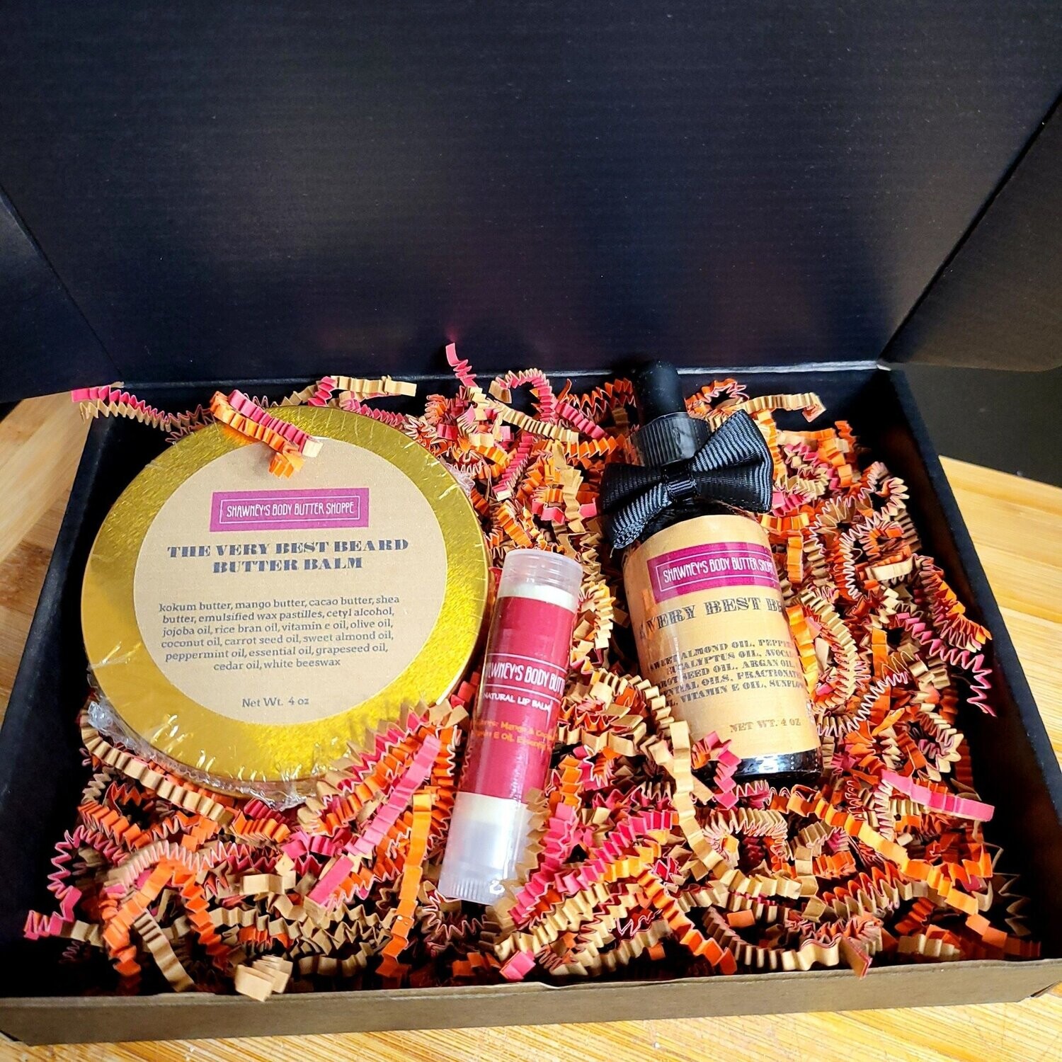 Shawney's beard balm & oil kit