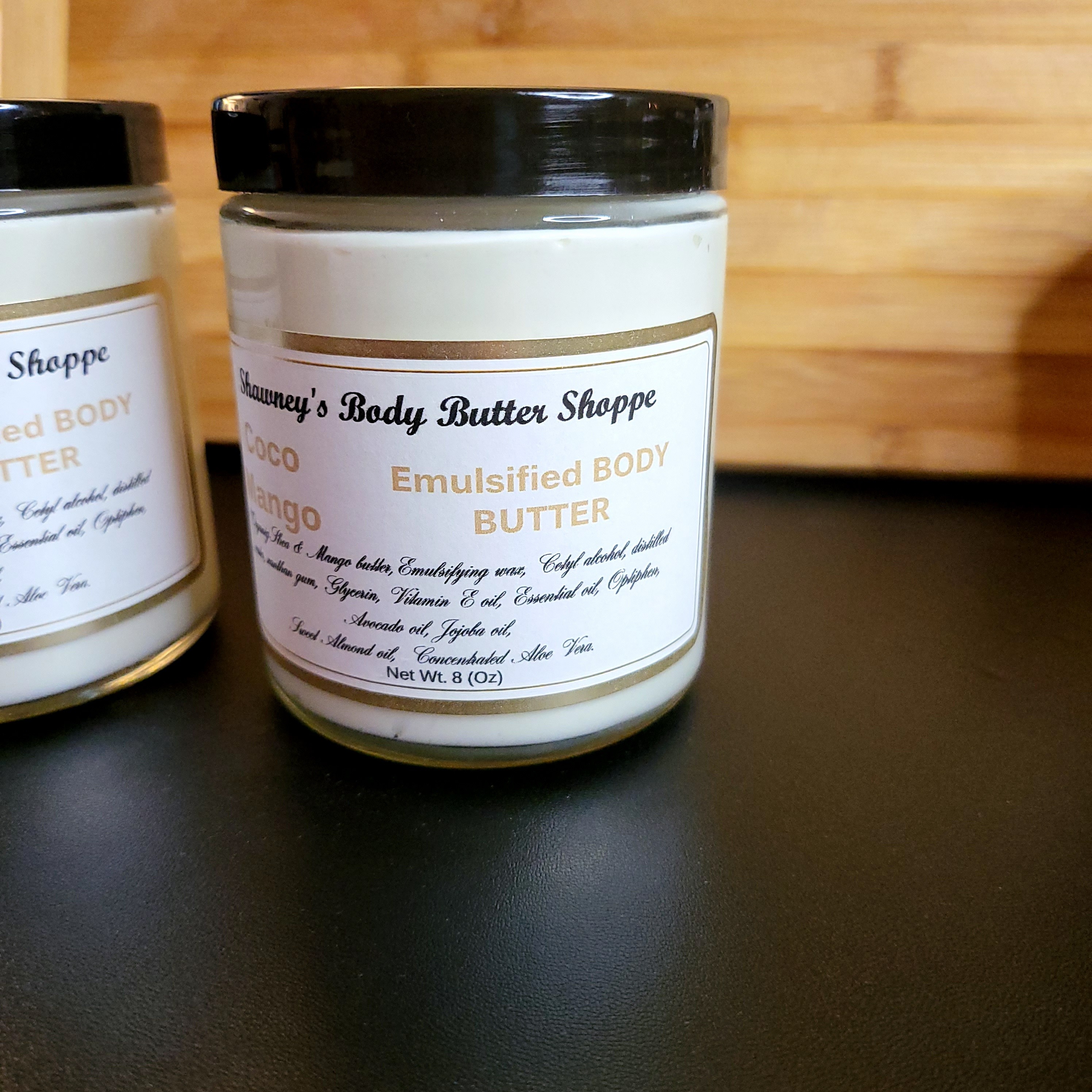 Coco mango emulsified body butter