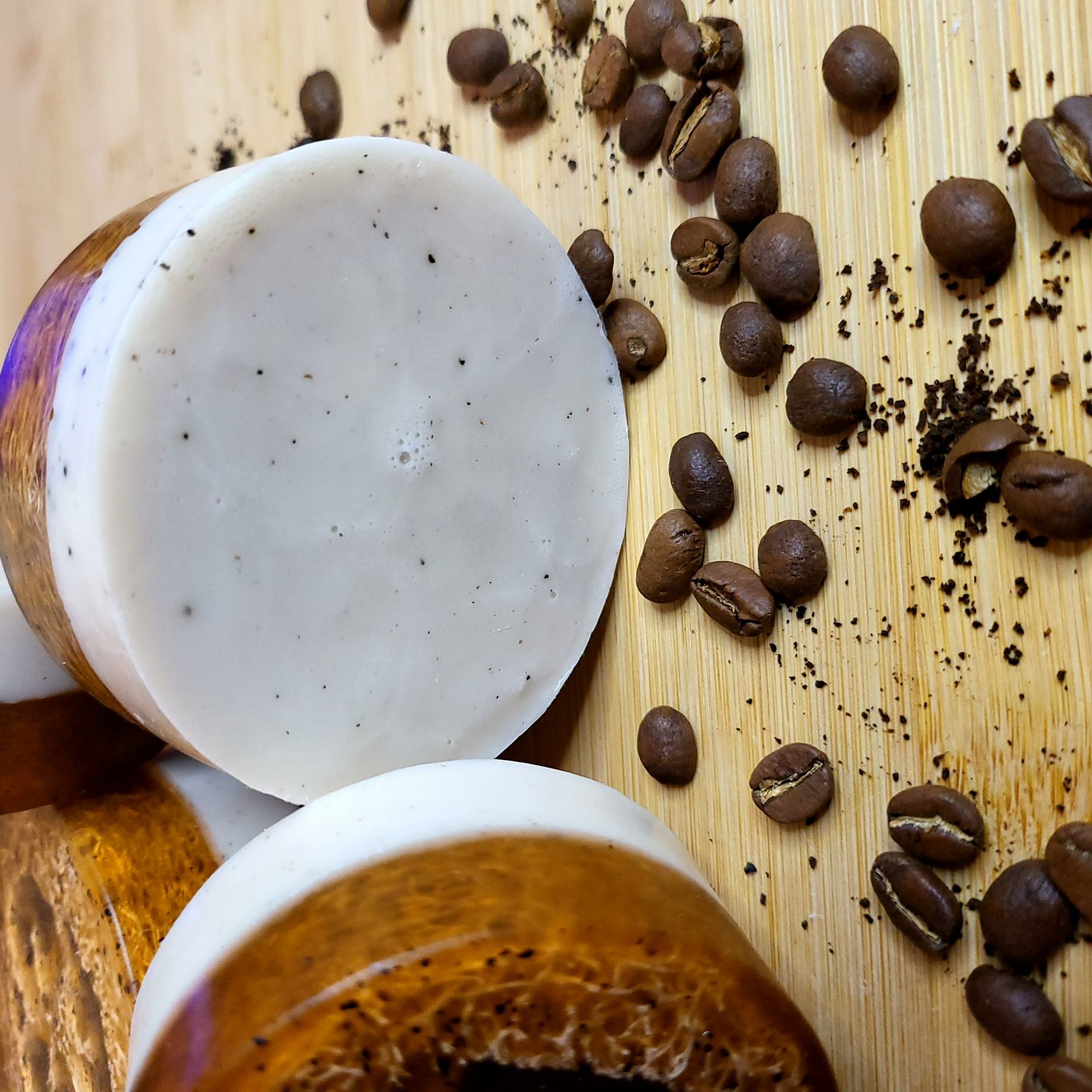 Cinnamon/Coffee butter bean soap 2 FOR $6.00