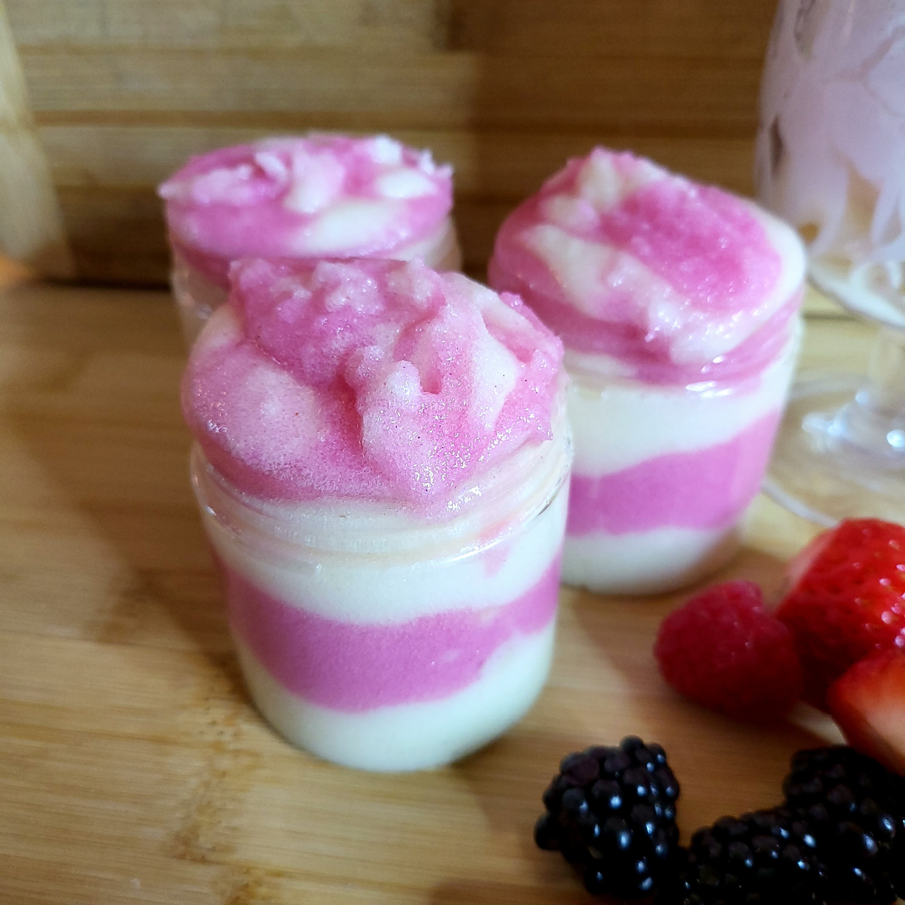 Berries n Cream emulsified body scrub