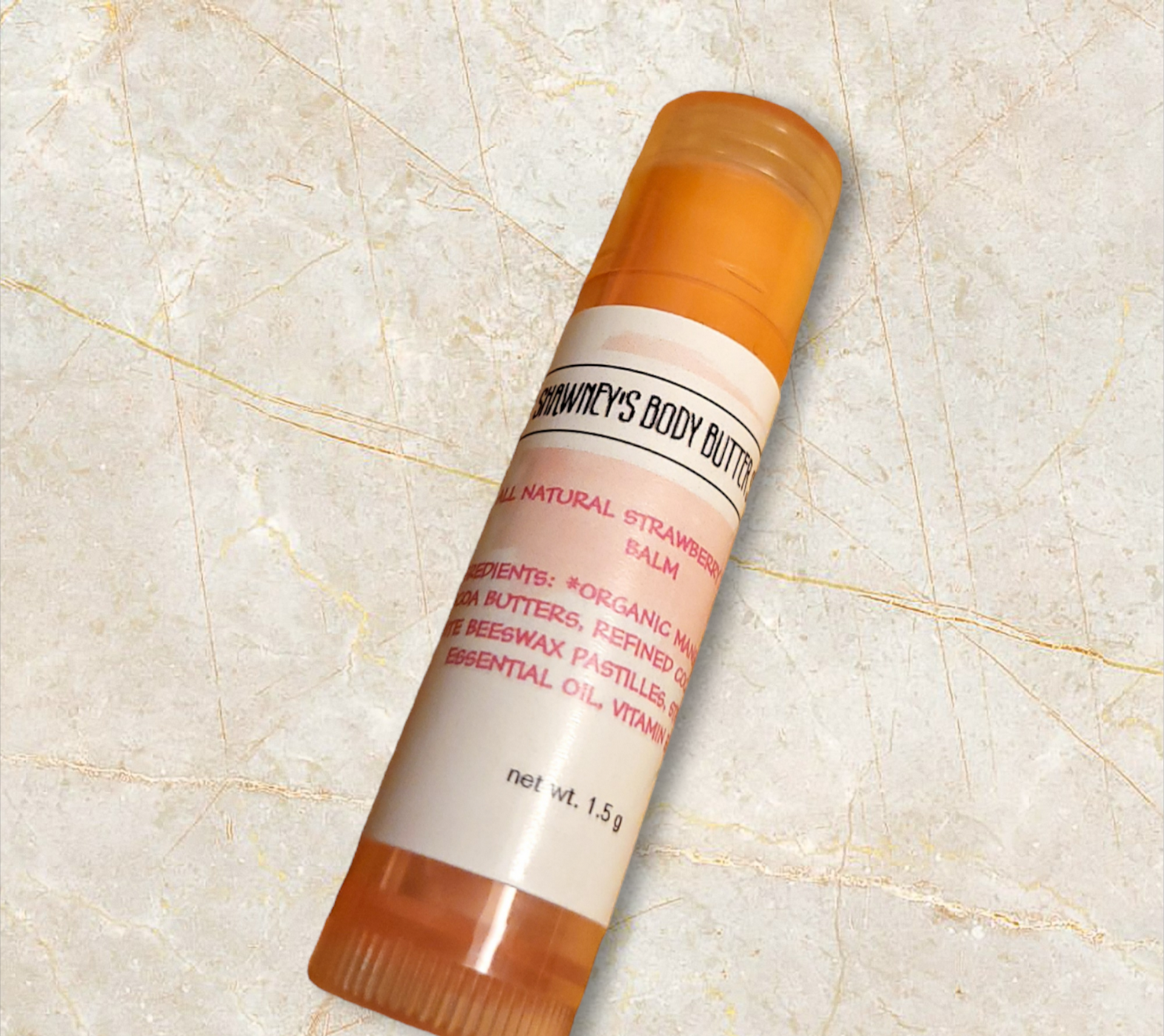 Strawberry Butter Lip Balm