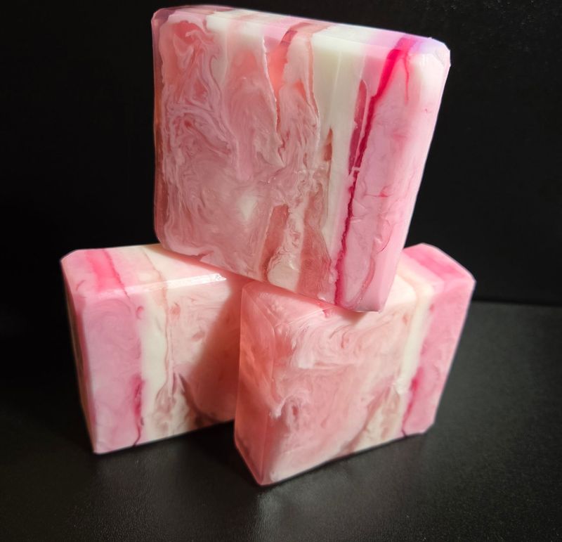 Cranberry & Pomegranate Yoni Soap Bar w/added raw, organic honey
