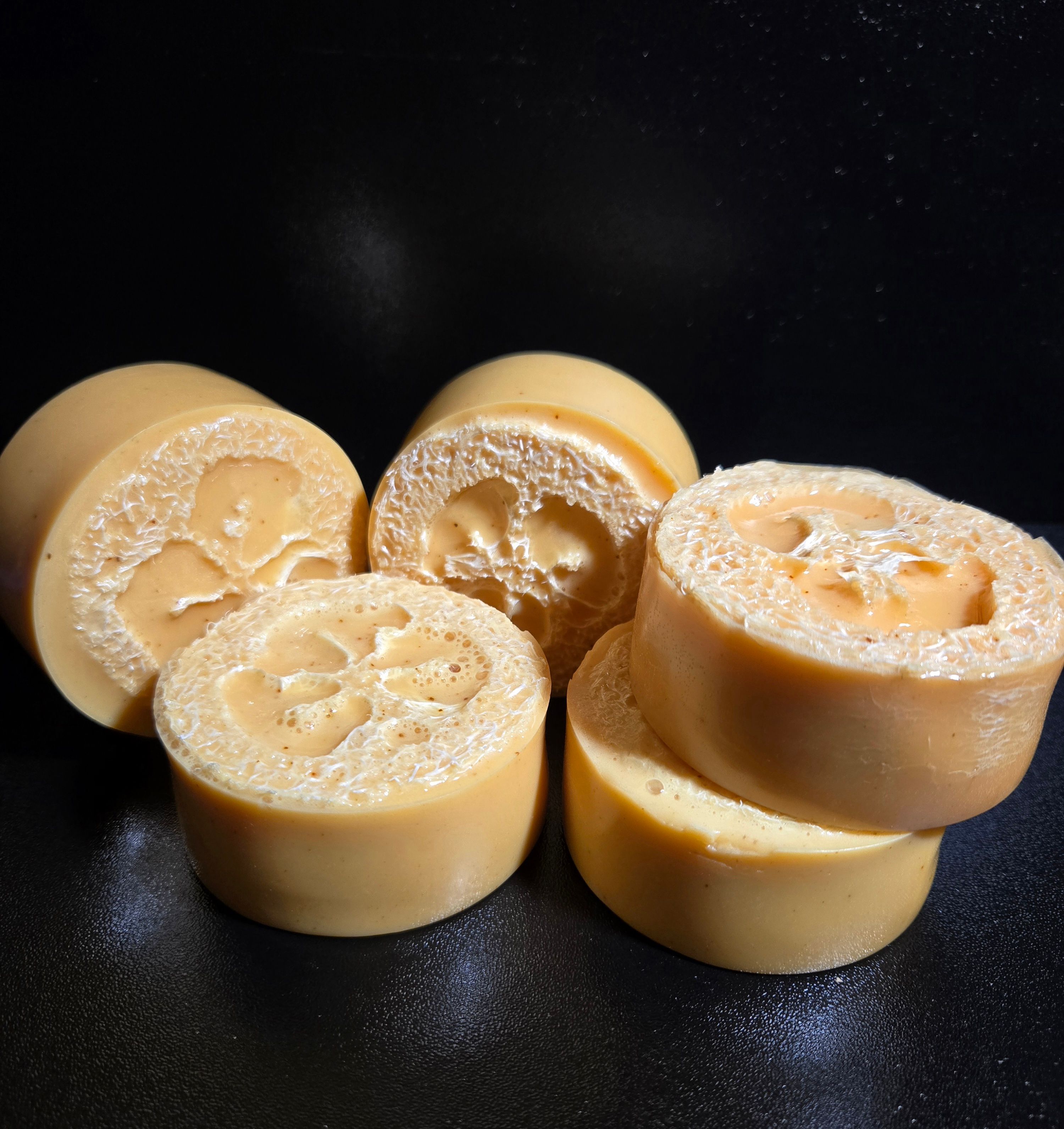 Turmeric, Goatsmilk, & Lemongrass Luffa Bars 2 for $6.50