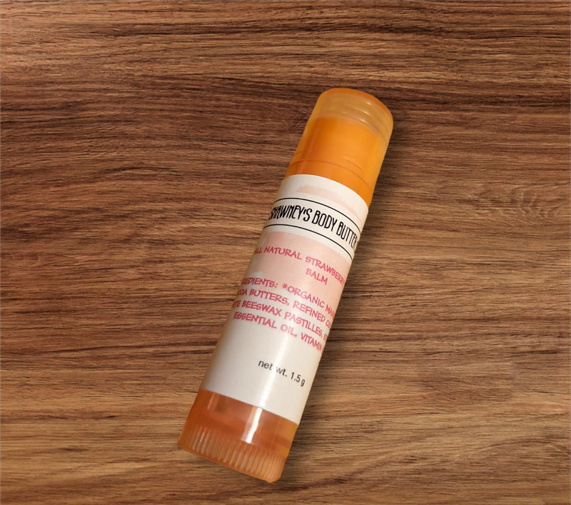 Strawberry Butter Lip Balm 2 for $6.00