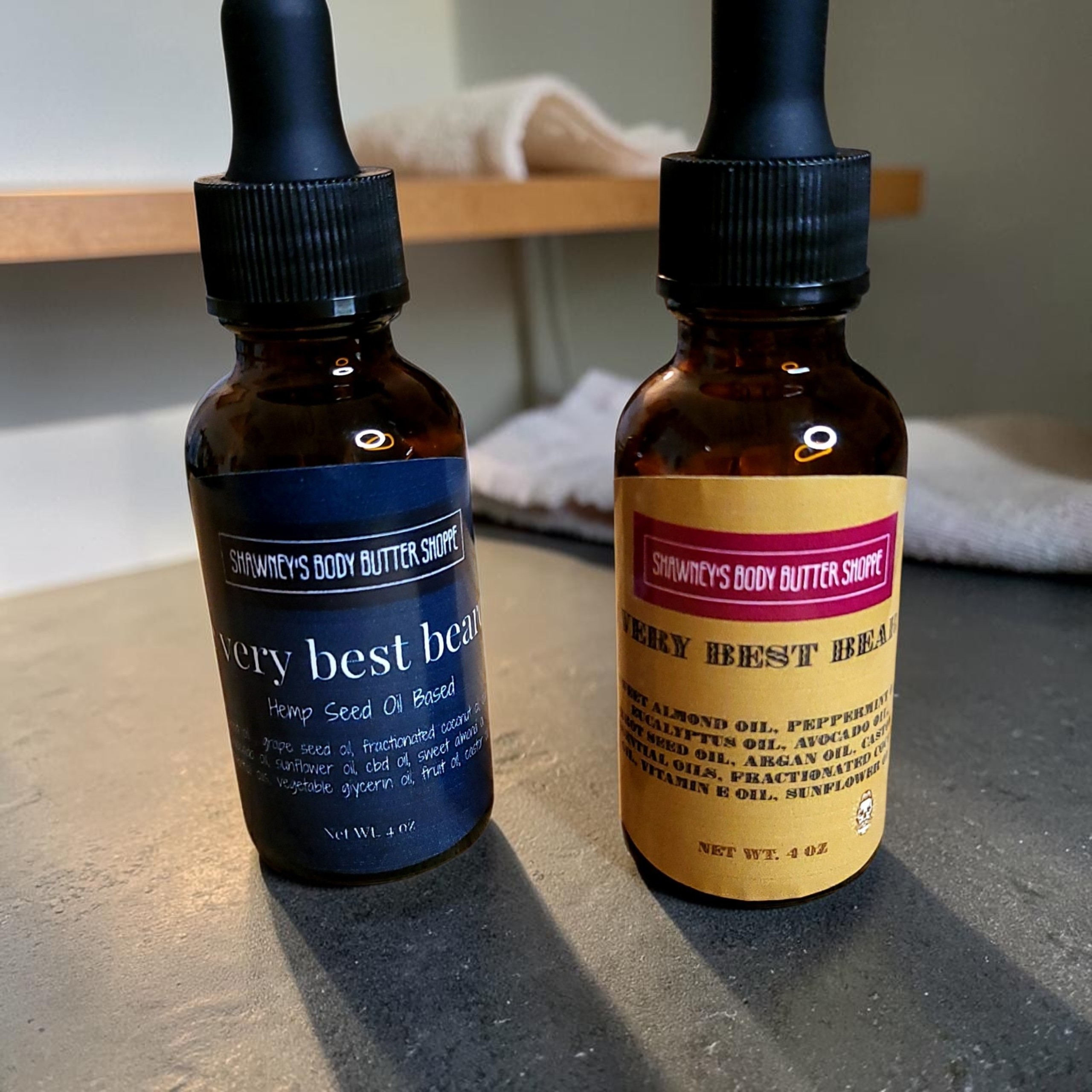 The very best beard oil/Hemp seed oil version