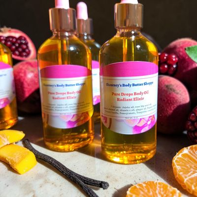 "Radient Elixir" Pure Drops Body Oil