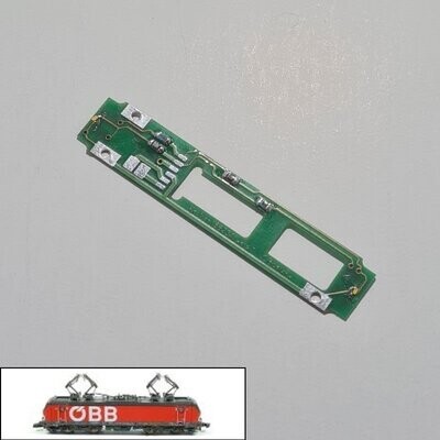 Umbauplatine Digital für Elektrolokomotive Reihe 1293 der ÖBB