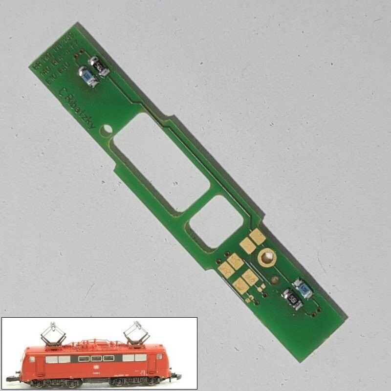 Umbauplatine Digital für Elektrolokomotive BR111 der DB