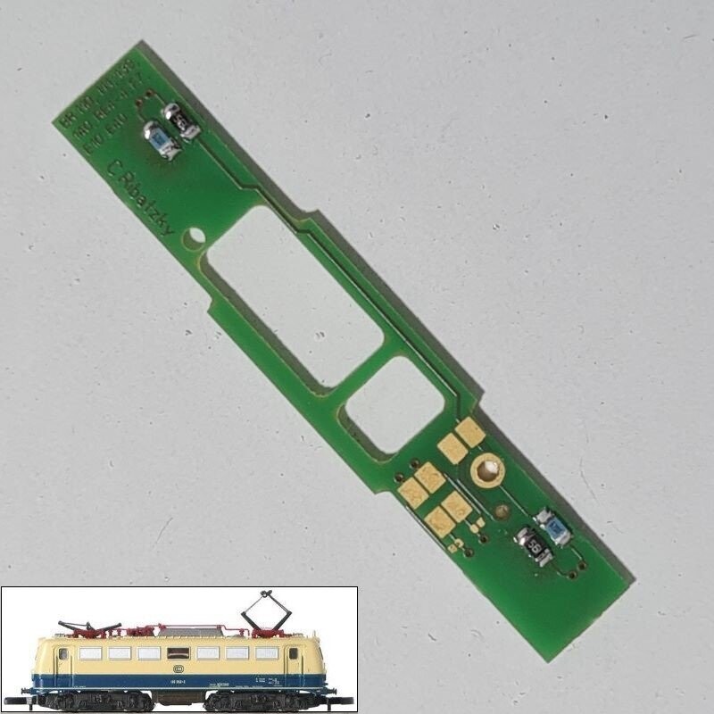 Umbauplatine Digital für Elektrolokomotive BR 139 der DB