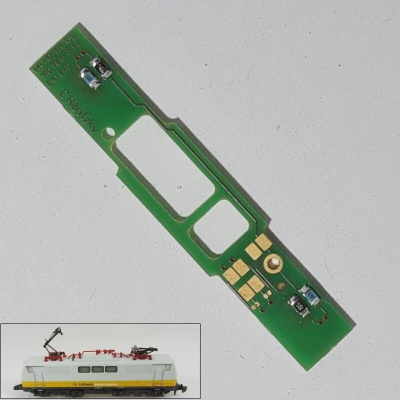 Umbauplatine Digital für Elektrolokomotive BR 111 der DB Umbauplatine Digital für Elektrolokomotive BR 111 der DB