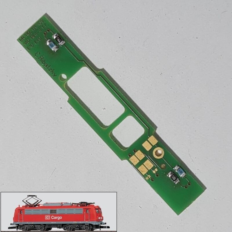 Umbauplatine Digital für Elektrolokomotive BR 140 der DB Umbauplatine Digital für Elektrolokomotive BR 140 der DB
