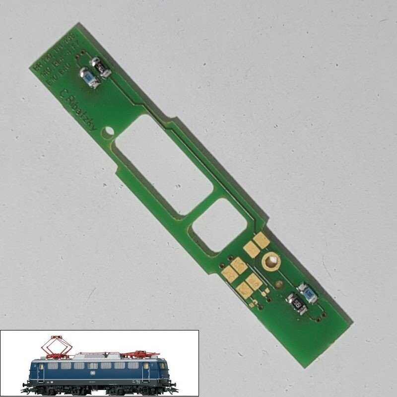Umbauplatine Digital für Elektrolokomotive BR 110 Umbauplatine Digital für Elektrolokomotive BR 110