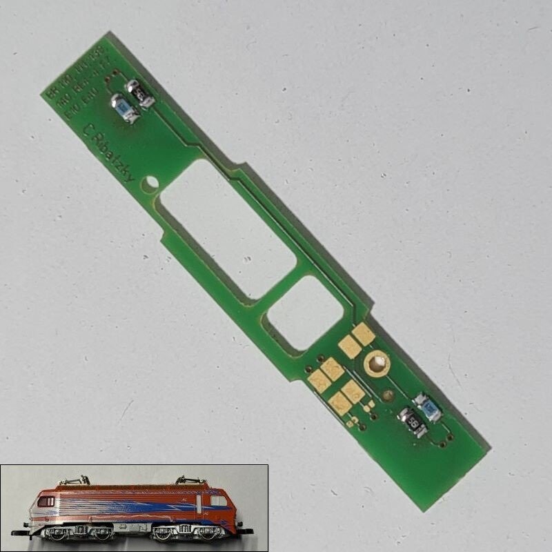 Umbauplatine Digital für Elektrolokomotive Re 4/4 Umbauplatine Digital für Elektrolokomotive Re 4/4