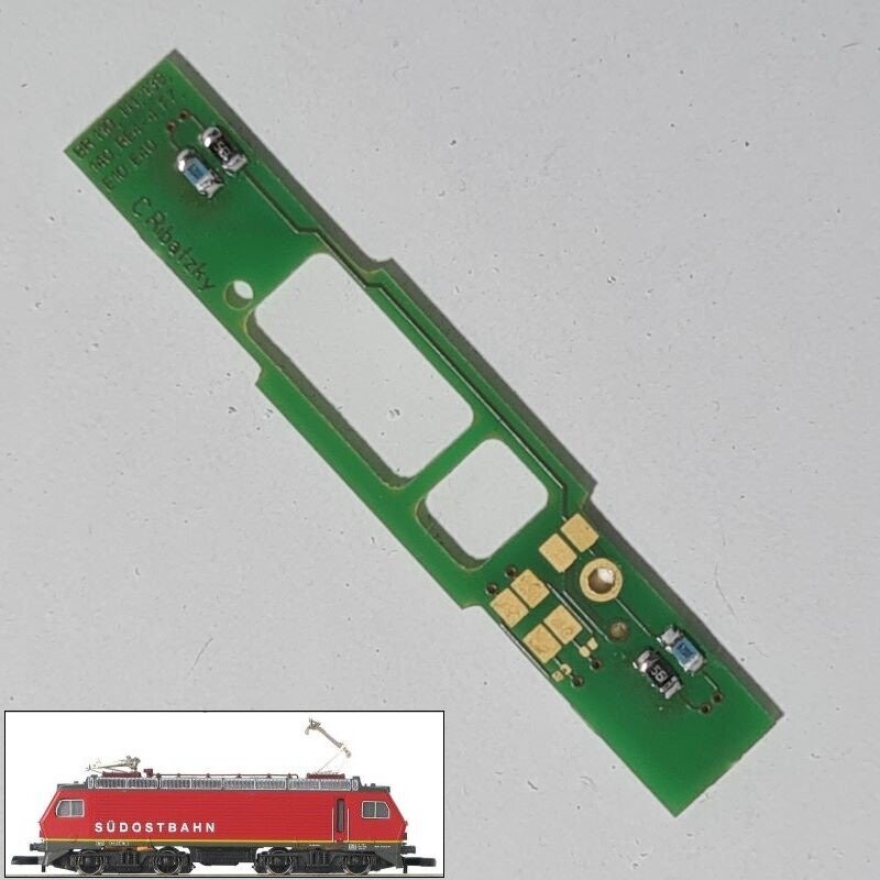 Umbauplatine Digital für Elektrolokomotive Serie 466 Umbauplatine Digital für Elektrolokomotive Serie 466