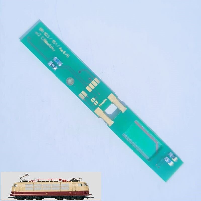 Umbauplatine Digital für Elektrolokomotive BR 103 Umbauplatine Digital für Elektrolokomotive BR 103