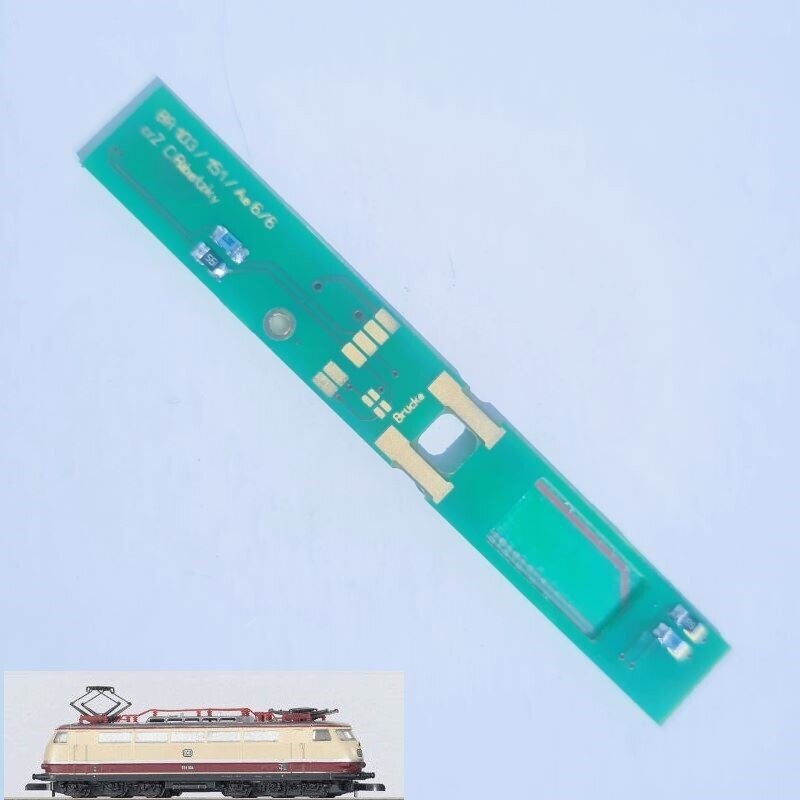 Umbauplatine Digital für Elektrolokomotive E 03 Umbauplatine Digital für Elektrolokomotive E 03