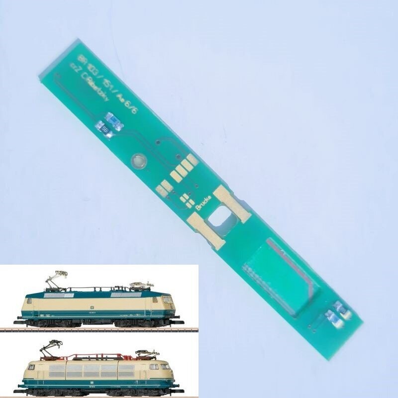 Umbauplatine Digital für Elektrolokomotive BR 103 Umbauplatine Digital für Elektrolokomotive BR 103