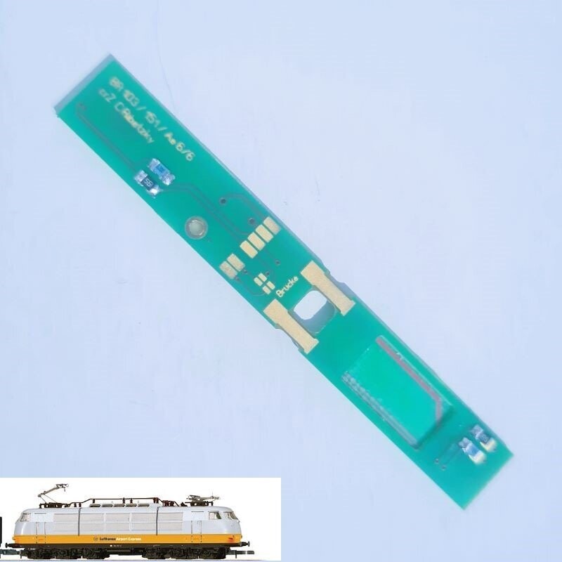 Umbauplatine Digital für Elektrolokomotive Ae 6/6 Umbauplatine Digital für Elektrolokomotive Ae 6/6
