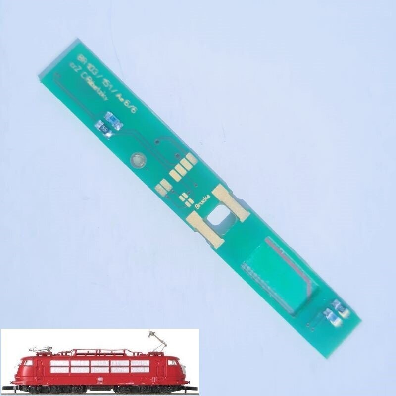 Umbauplatine Digital für Elektrolokomotive BR 103 Umbauplatine Digital für Elektrolokomotive BR 103