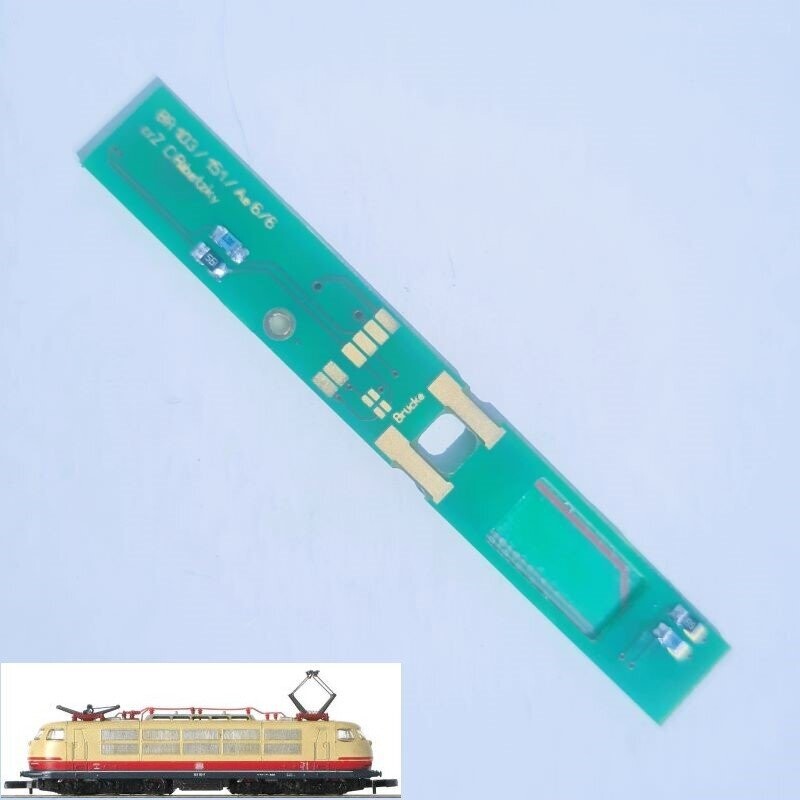 Umbauplatine Digital für Elektrolokomotive BR 103 Umbauplatine Digital für Elektrolokomotive BR 103