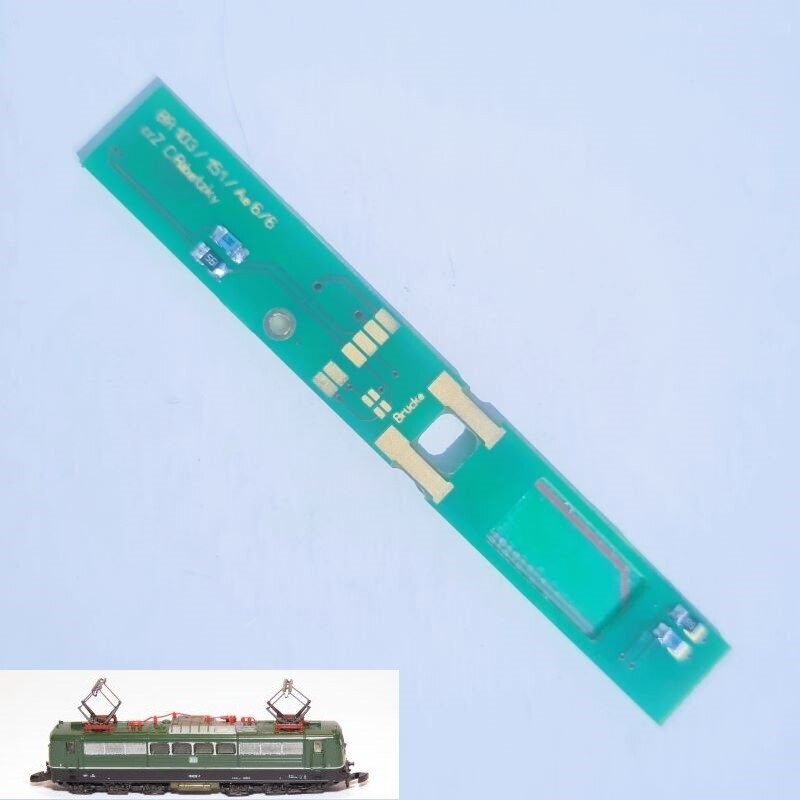Umbauplatine Digital für Elektrolokomotive BR 151 Umbauplatine Digital für Elektrolokomotive BR 151