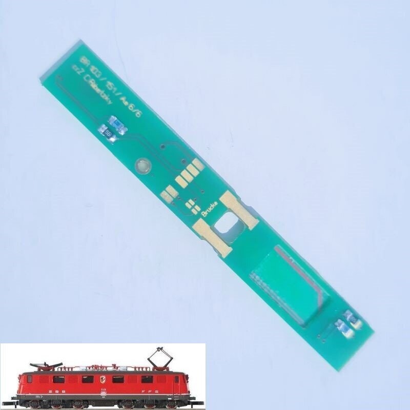 Umbauplatine Digital für Elektrolokomotive Ae 6/6 Umbauplatine Digital für Elektrolokomotive Ae 6/6