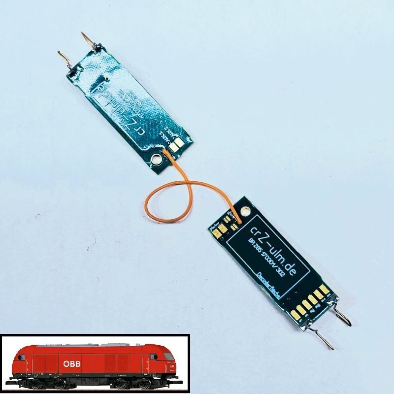 Umbauplatine Digital für Diesellokomotive Reihe 2016