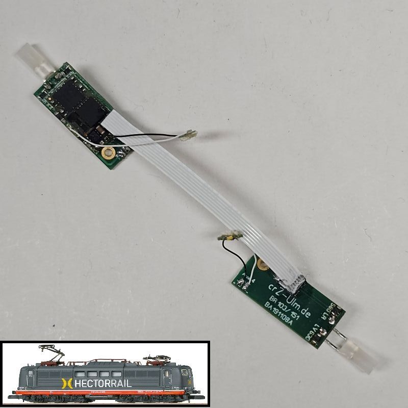 Umbauplatine Digital für Elektrolokomotive Baureihe 162 Umbauplatine Digital für Elektrolokomotive Baureihe 162